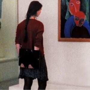 Vintage American Apparel Unisex Fisherman Sweater | Size L | Color: Cabernet